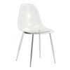 Clear Comfort Chairs - Set of Four