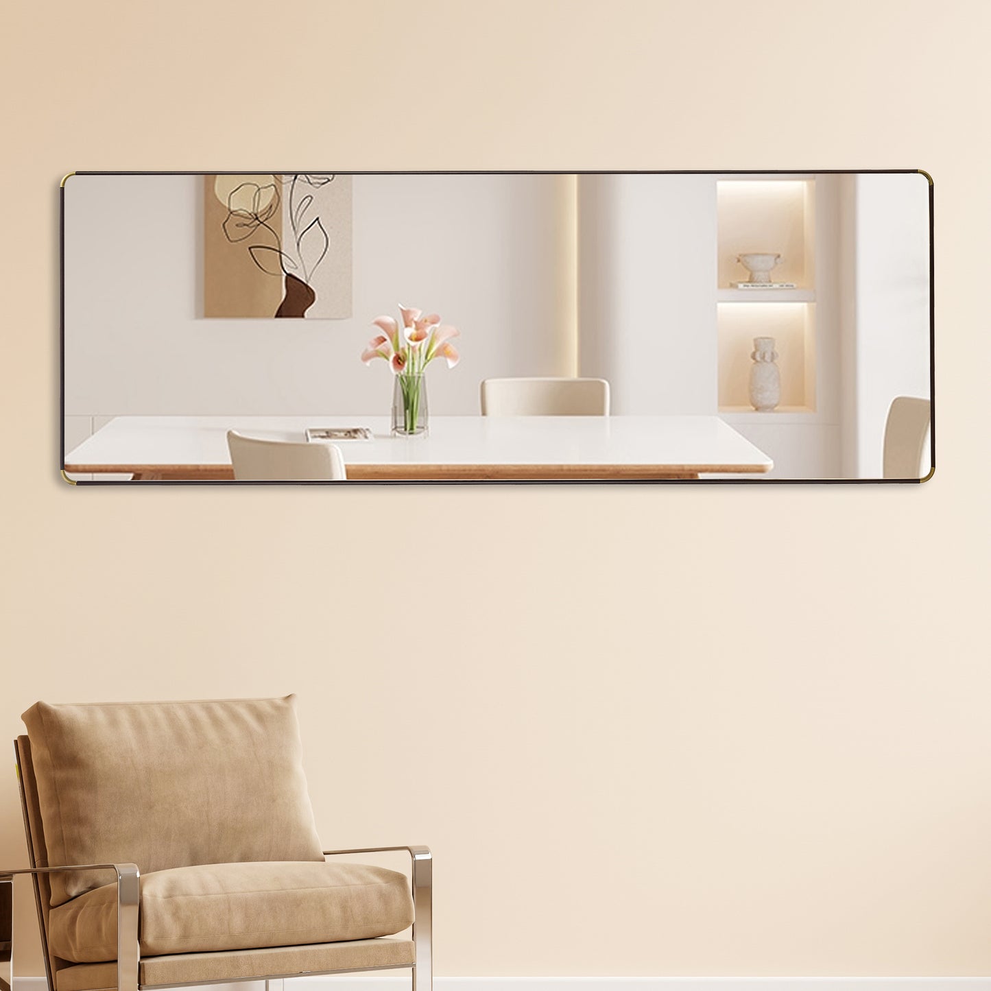 Stylish Full-Length Floor Mirror