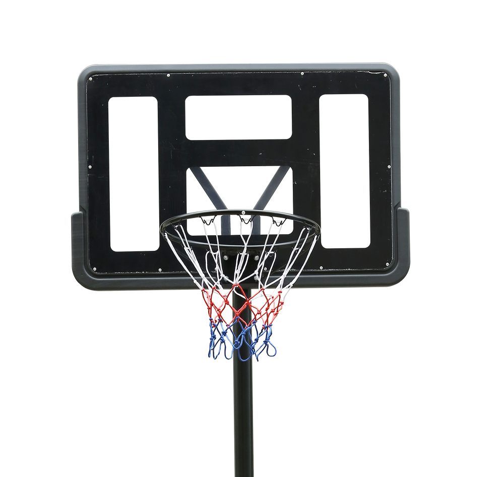 Adjustable Portable Basketball Hoop with Rolling Wheels