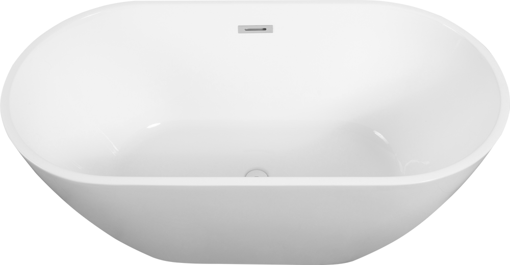 Relaxing Acrylic Soaking Tub with Easy Install Features