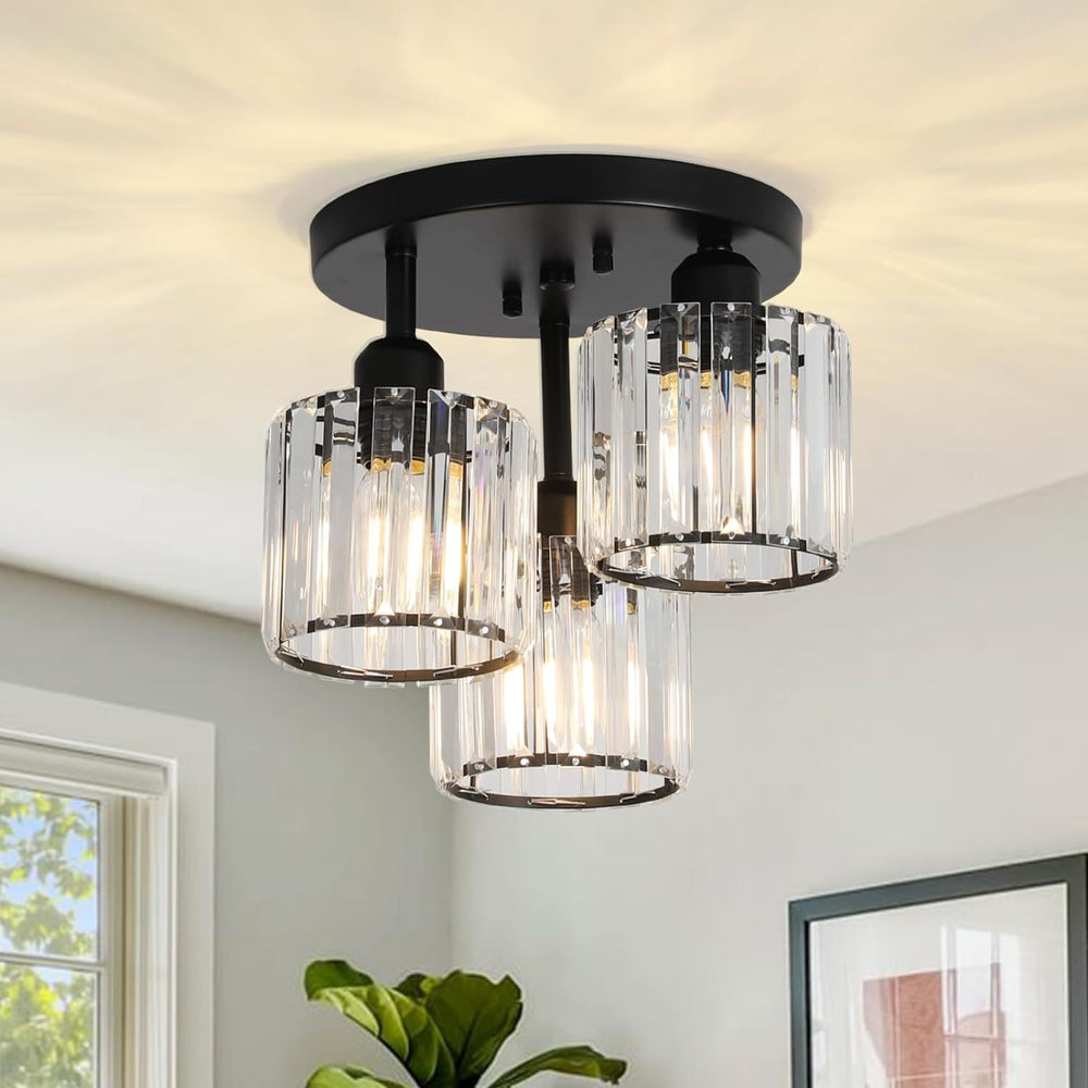 Sparkle Semi-Flush Ceiling Light