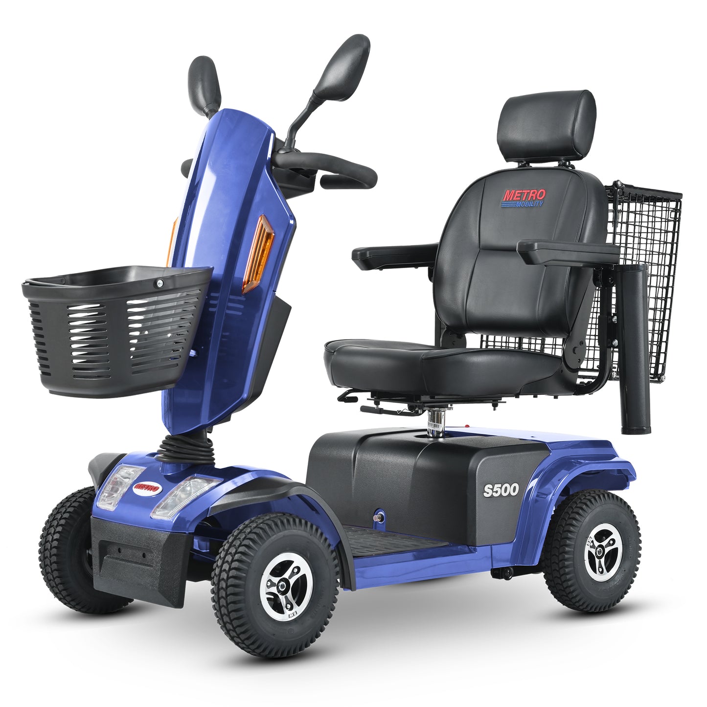 Blue Power Mobility Scooter