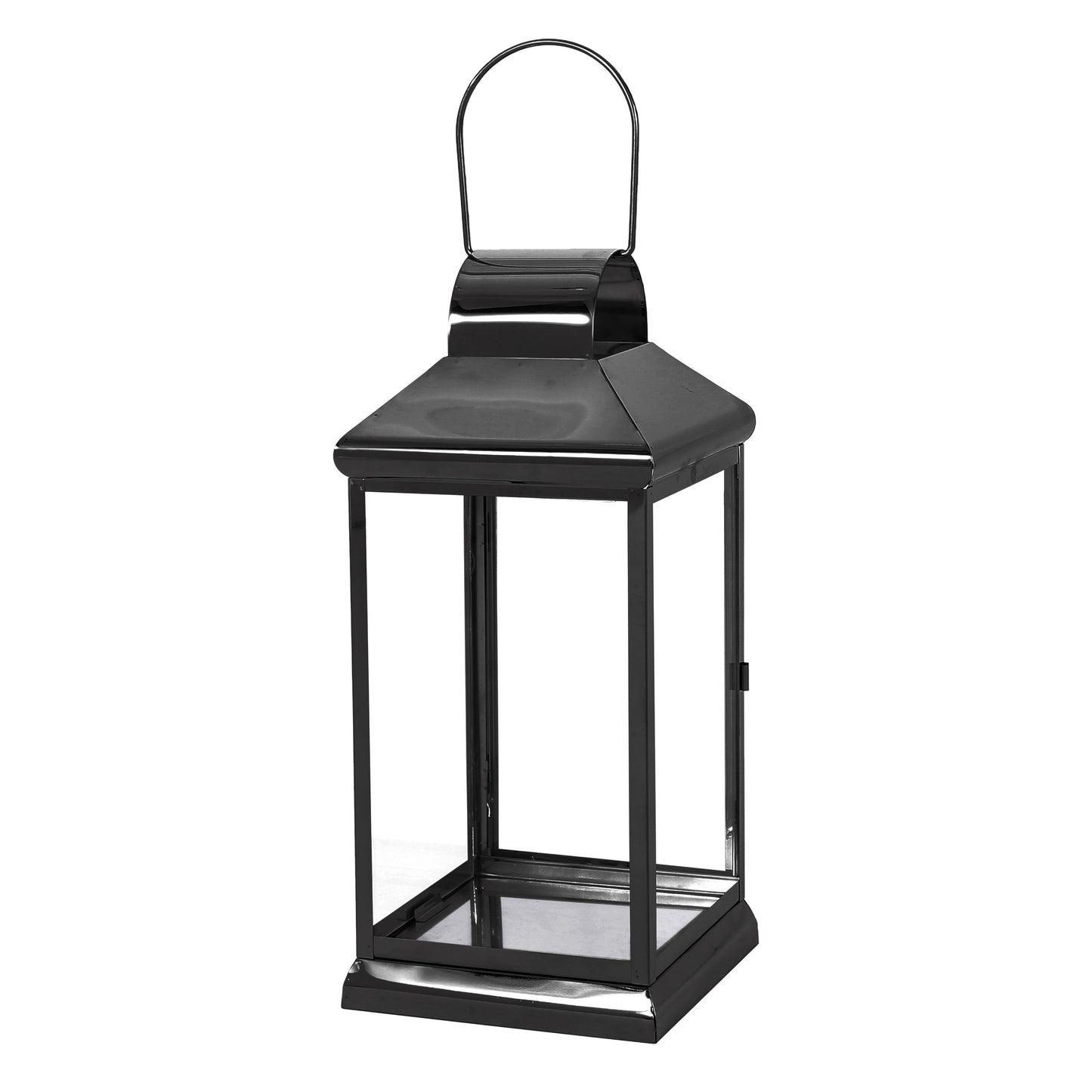 Shimmering Steel Lantern