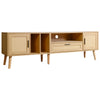 Rattan Chic TV Stand: Stylish Console for Any Room