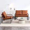 Chic Duo Sofa with Cushions