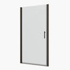 Universal Pivot Shower Door - Easy Open with Tempered Glass