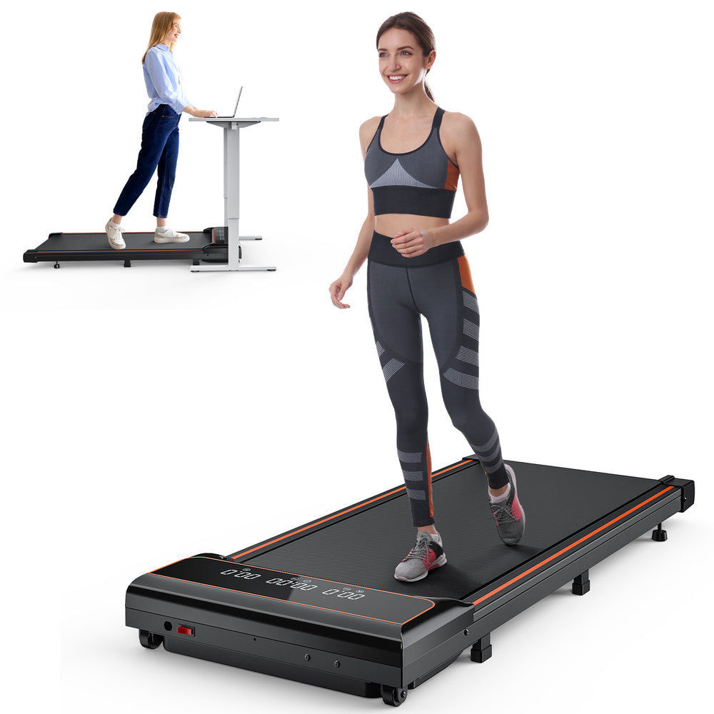 Easy Walk Treadmill - Compact, Quiet, and Ready for Home or Office Fitness!