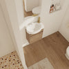 Compact Soft Close Bathroom Vanity with Sink