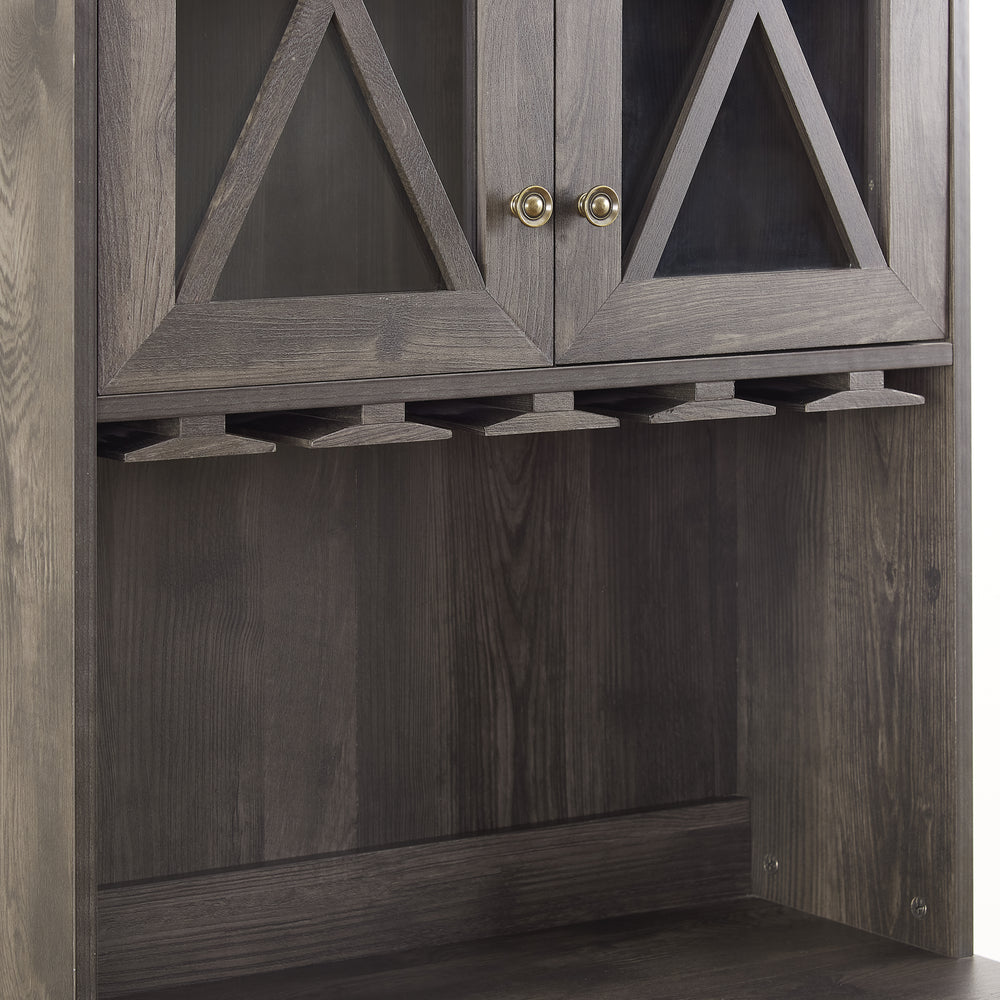 Charming Farmhouse Bar Cabinet