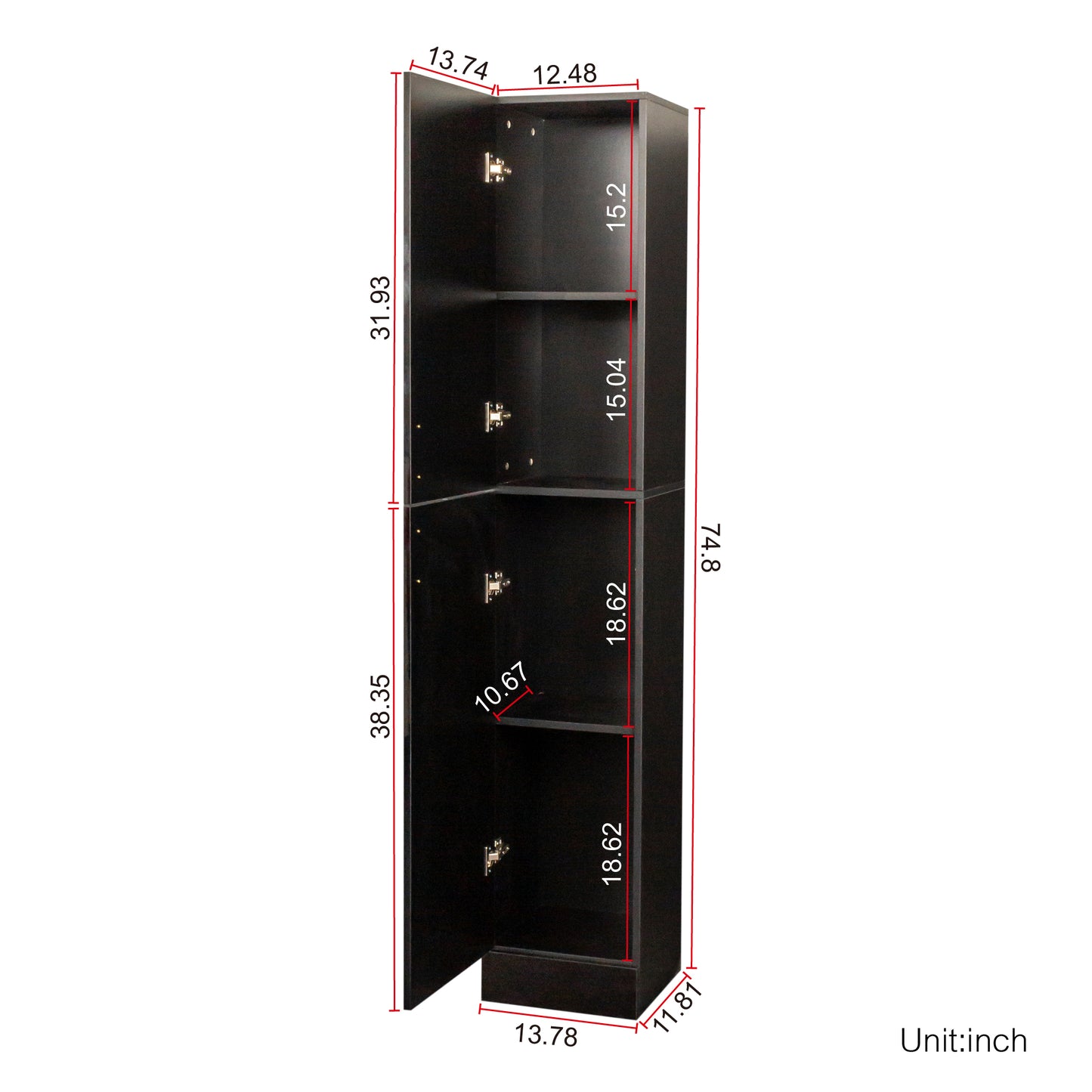 Stylish Black Storage Cabinet for Every Room