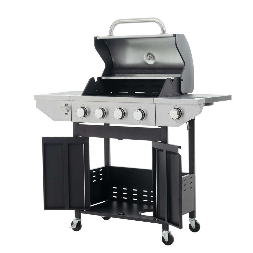 Ultimate Stainless Steel Propane Grill with Side Burner