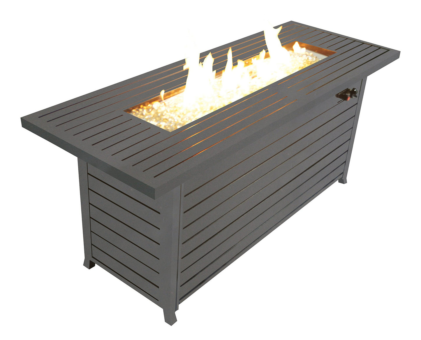 Cozy Mocha Fire Pit Table - Perfect for Outdoor Gatherings!