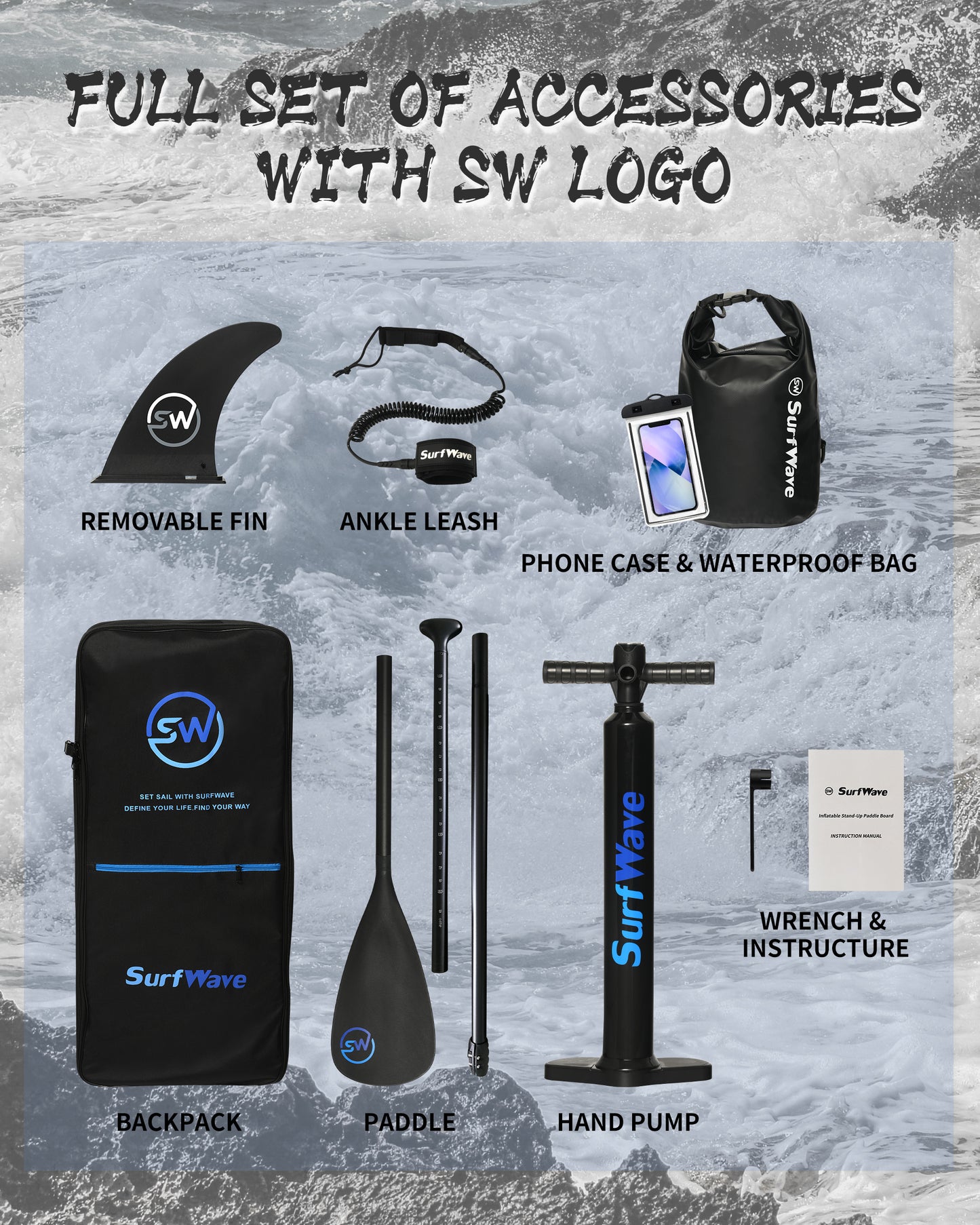 Ultimate Inflatable Paddle Board Bundle