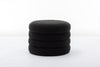 Stylish Black Storage Ottoman