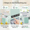 Rapid Chill Ice Maker - Self-Cleaning & Portable!