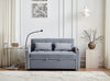 Versatile Velvet Sofa Bed with USB Charging & Adjustable Backrest