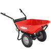 PowerHauler Electric Wheelbarrow - Max Capacity Debris Dump Cart