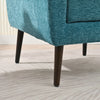 Teal Cozy Accent Chair