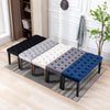 Chic Velvet Tufted Bench