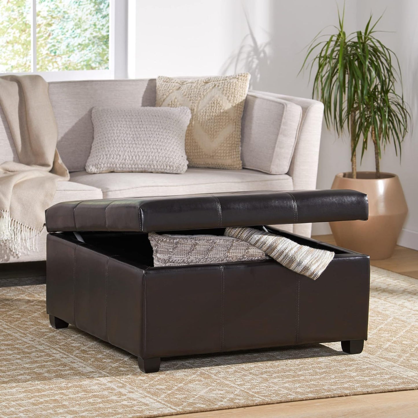 Comfy Cube Storage Ottoman