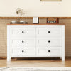 Charming Rustic Dresser with Six Drawers