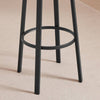 Rustic Swivel Bar Stools – Set of Two