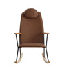 Cozy Rocking Chair with Adjustable Headrest