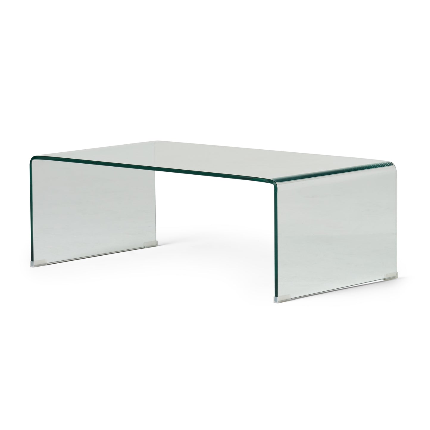 Sleek Tempered Glass Coffee Table