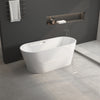 Chic Oval Acrylic Freestanding Bathtub