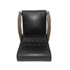 Sleek Black Accent Chair