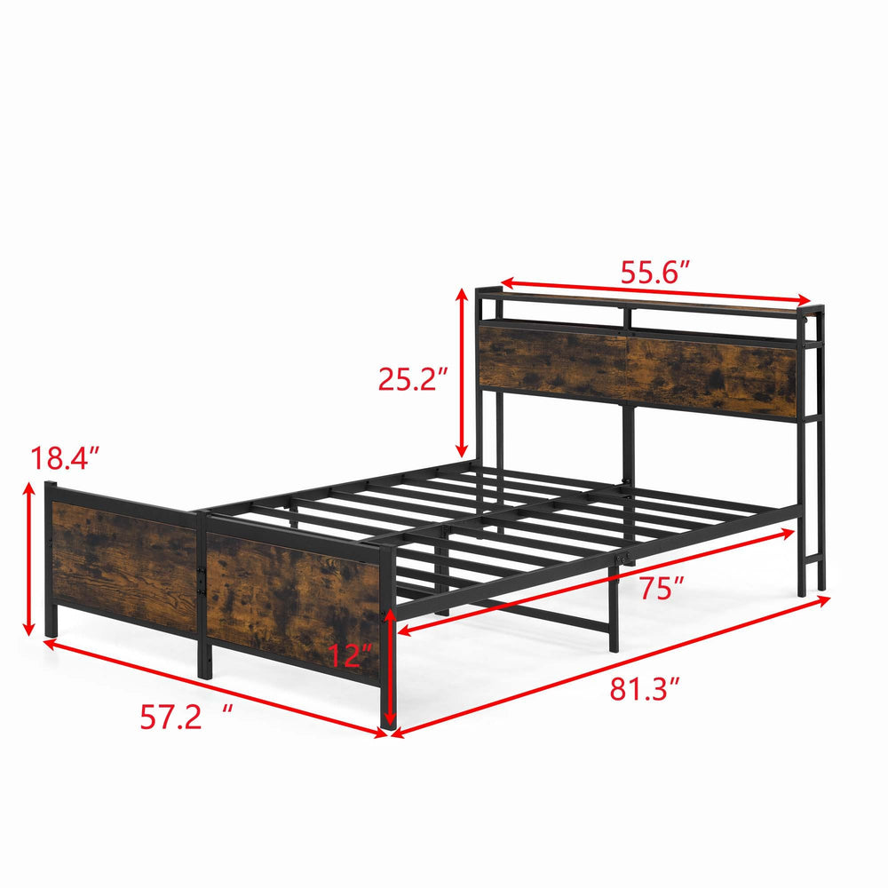 Elegant Iron Bed Frame