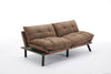 Cozy Brown Convertible Sofa Bed