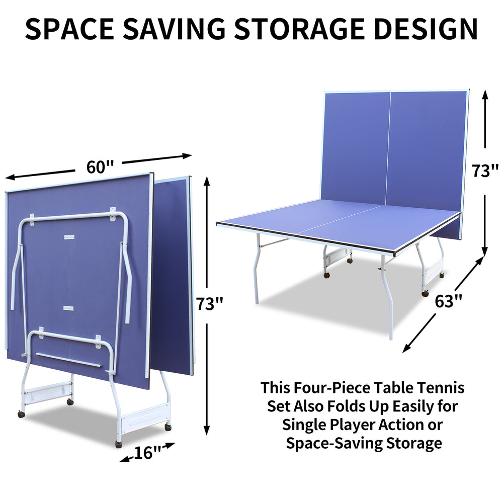 Portable Ping Pong Table Set: Fun for All Indoors!