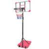 Easy-Set Adjustable Basketball Hoop for Indoor and Outdoor Fun