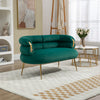 Chic Green Mini Loveseat