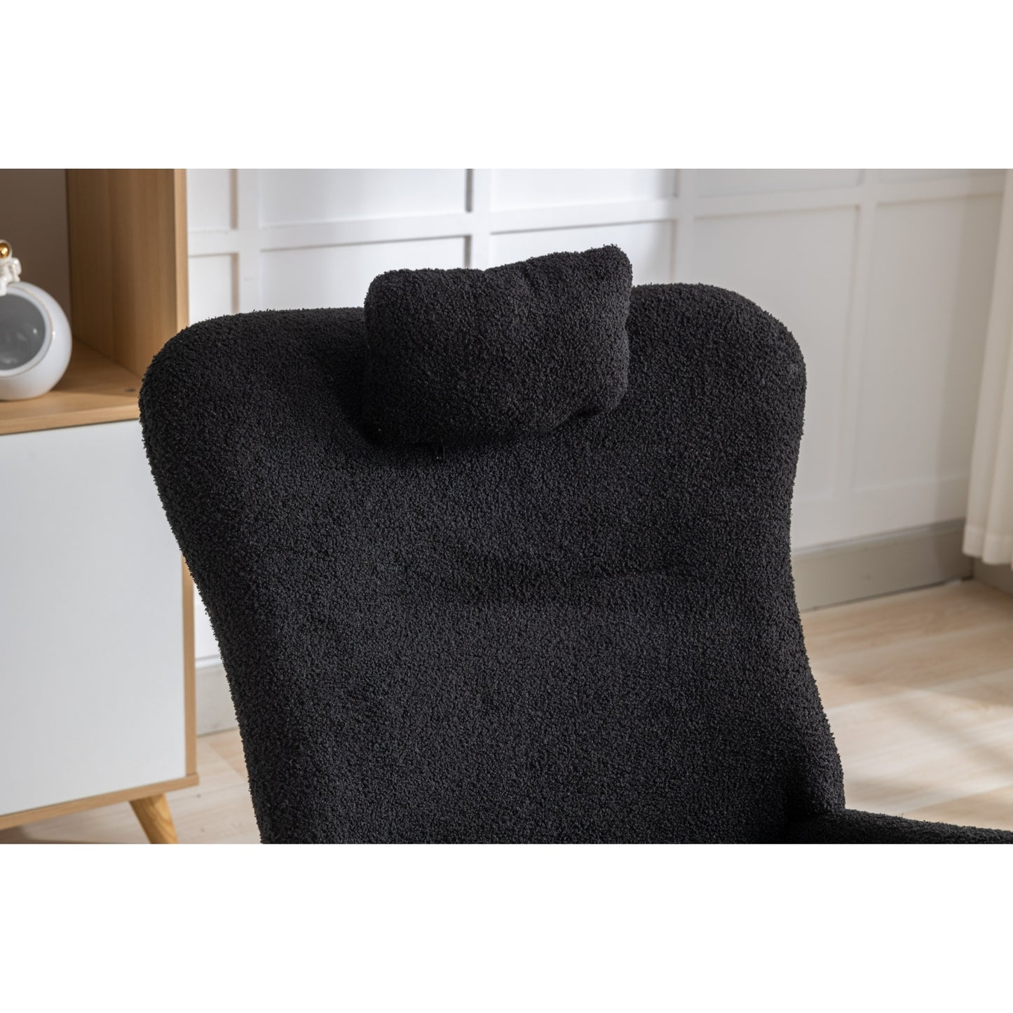 Cozy Teddy Rocking Chair with Pocket