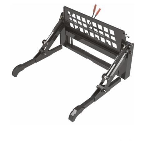 Pipe Pallet Grapple Forks for Skid Steers