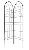 Dynamic Duo Garden Trellis - Rustproof Support for Climbing Plants