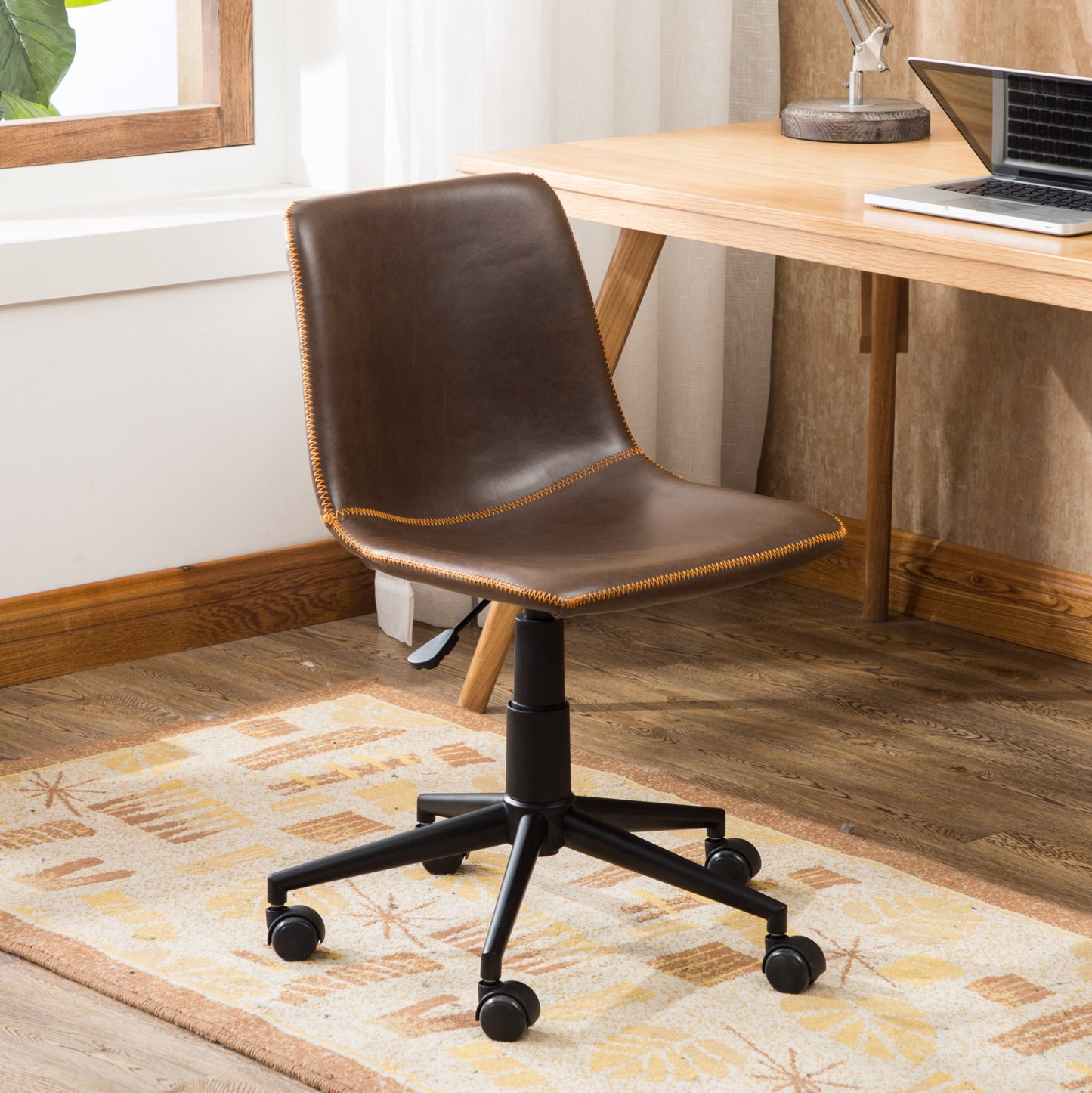 Swivel Luxe Vintage Office Chair