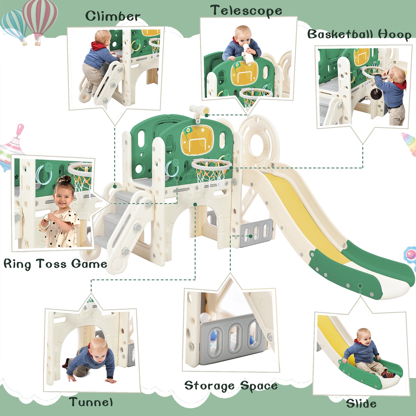 Kids Castle Adventure Playset