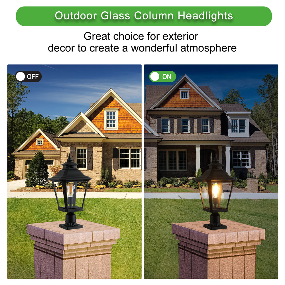 Stylish Outdoor Glass Lanterns