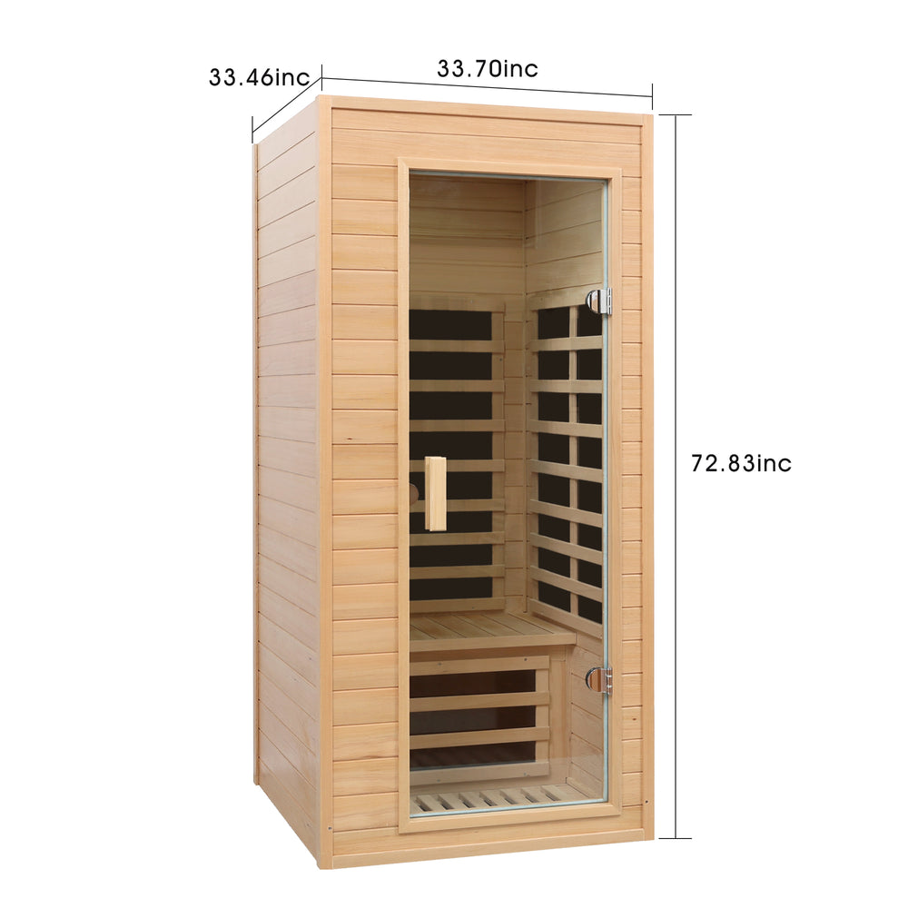 Cozy Solo Infrared Sauna Retreat