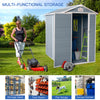 Outdoor Resin Storage Shed - Lockable and Ready for Your Yard!