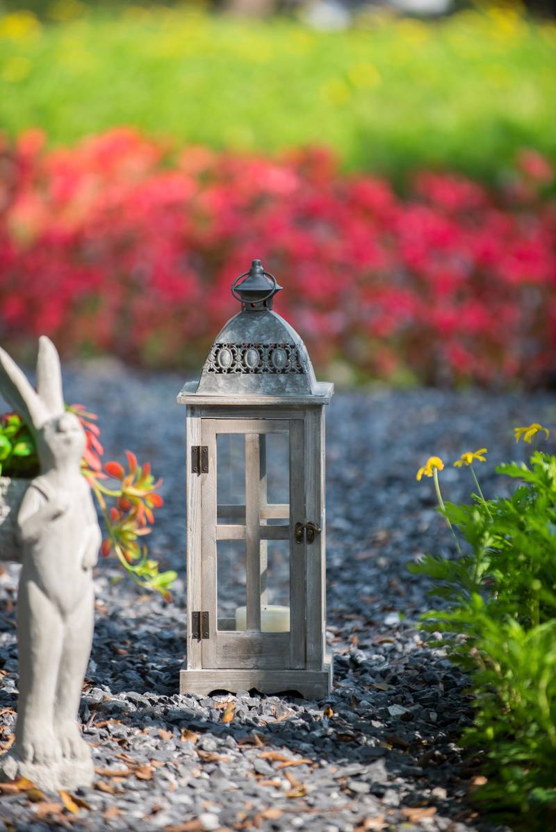 Charming Wooden Lantern for Home & Garden Decor