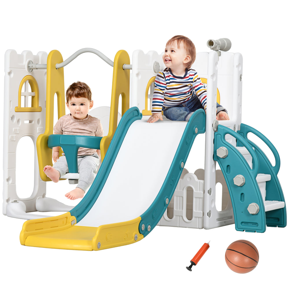 FunTastic Toddler Playset: Slide, Swing & More!