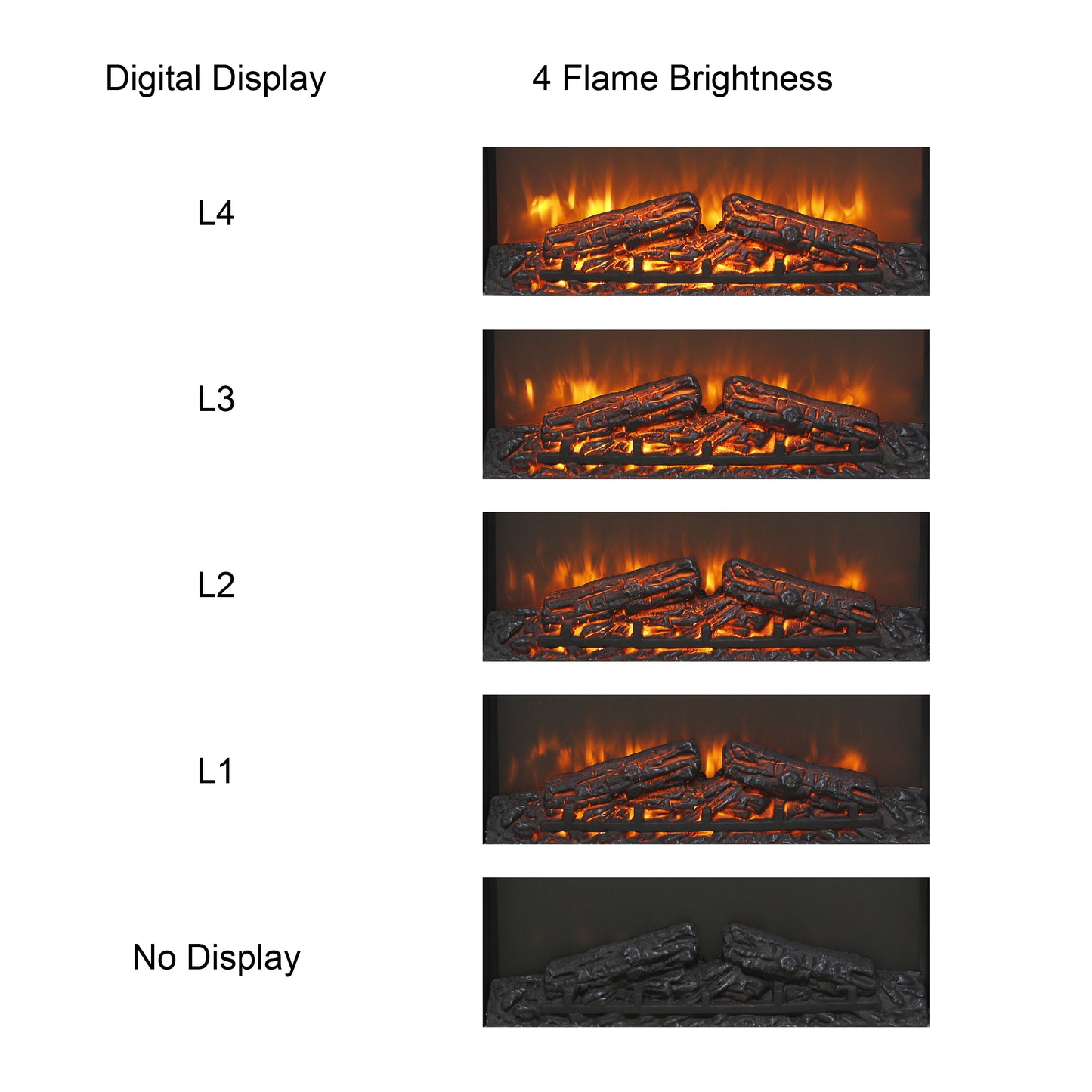 CozyGlow Electric Fireplace Insert