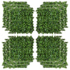 Lush Green Boxwood Wall Panel - UV-Protected Privacy for Any Space