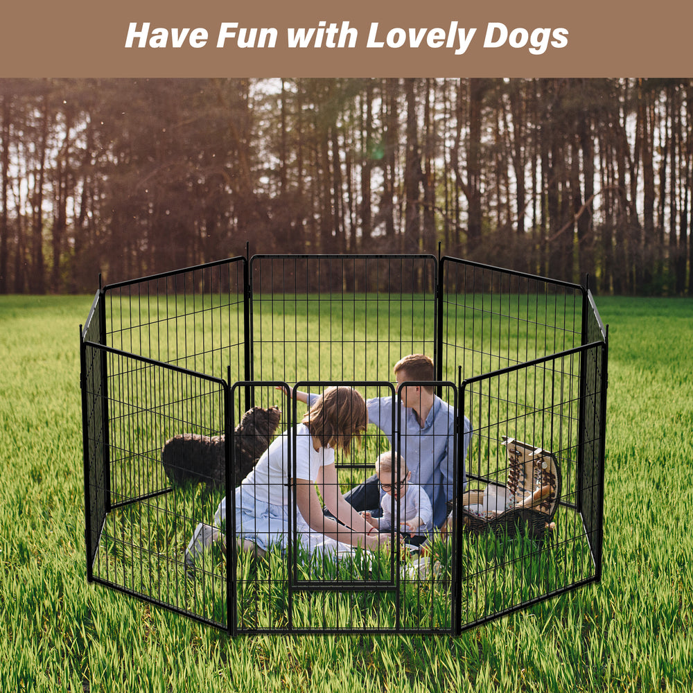 Ultimate Dog Playpen – Portable & Foldable Fence for Home or Adventure