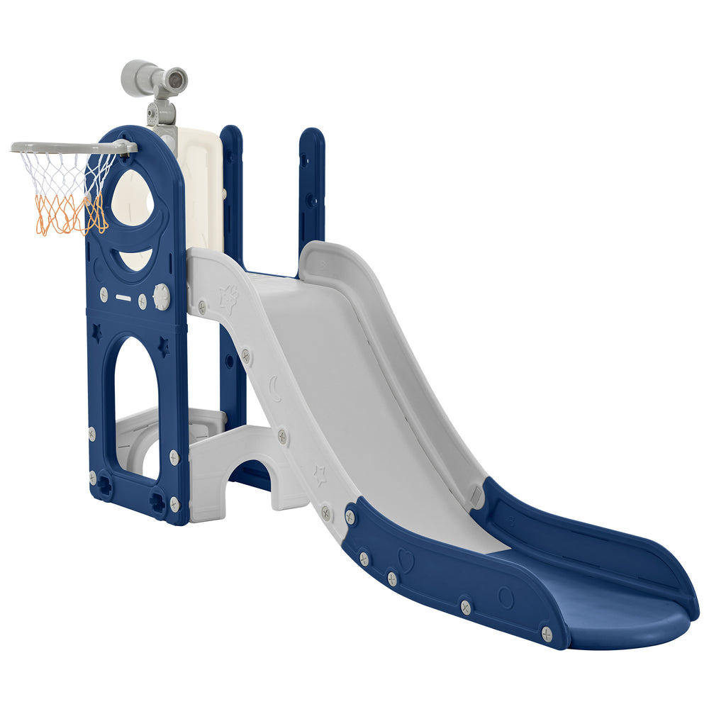 Galactic Adventure Playset: Slide, Shoot, and Explore!