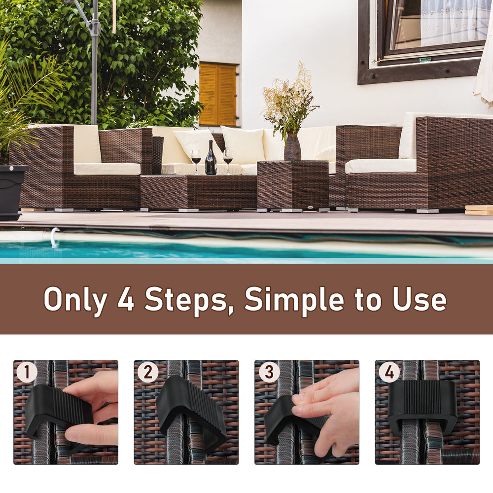 Couch Connectors for Outdoor Comfort